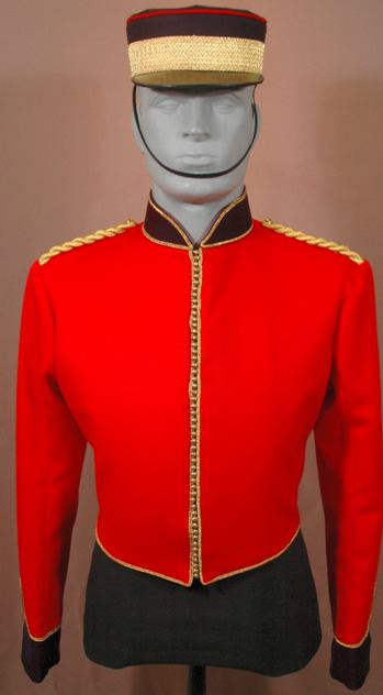 Royal Engineer uniform, 1862, from the project archive